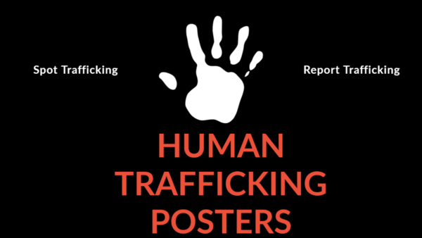 Human Trafficking Poster And Signs For Massage Establishments And Salons